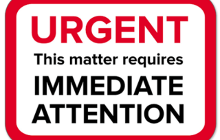 Urgent Immediate Attention