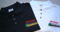 EC referee shirts come in Black and White